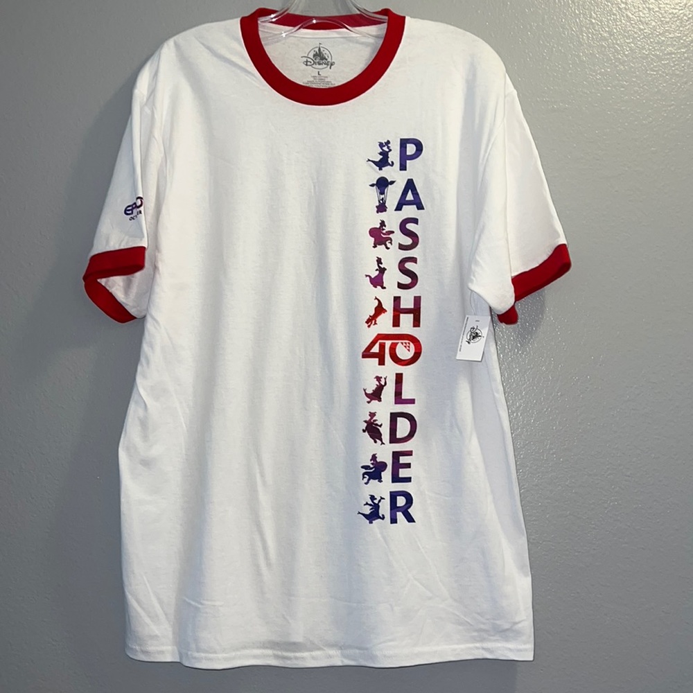 Disney UNISEX EPCOT 40 October 1, 2022 T-Shirt LIMITED EDITION